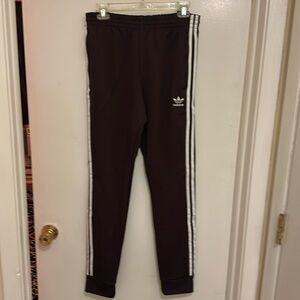 Adidas Originals SST Track Pants Maroon Size M